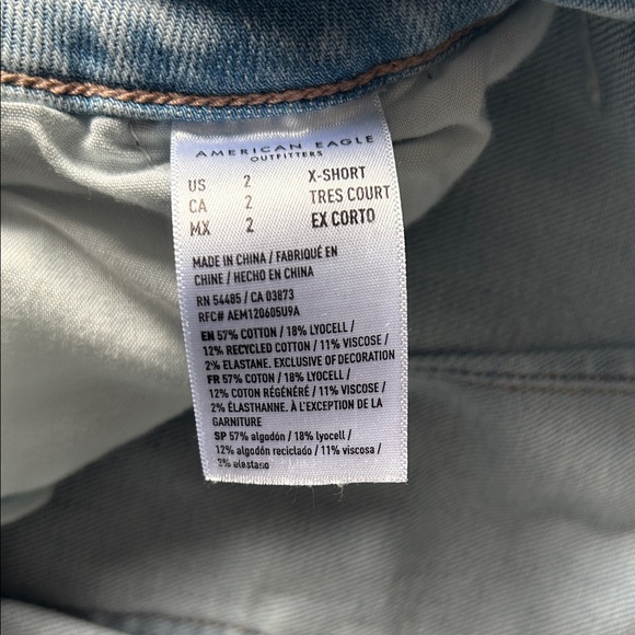American Eagle Outfitters Light Blue Denim Jeans - Picture 12 of 13